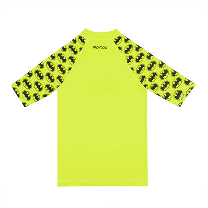Slipstop Gotham Junior Rashguard for Boys (Neon Yellow)