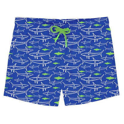 Slipstop Jaws Junior Swim Shorts for Boys (Blue)