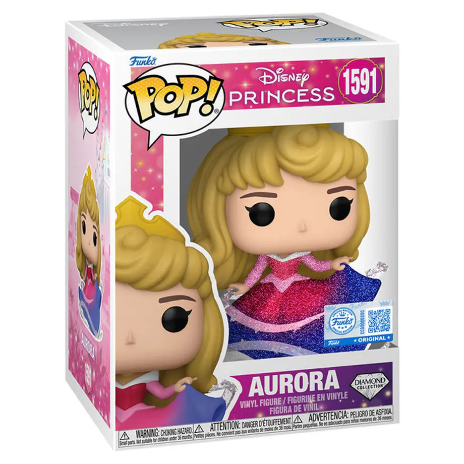 Funko POP! Disney Princess Aurora (Diamond) Vinyl Figure (11.4 cm)