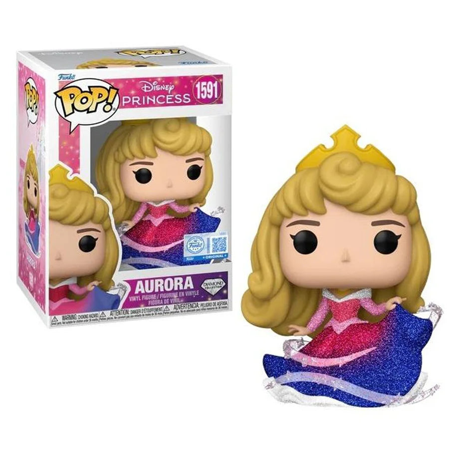 Funko POP! Disney Princess Aurora (Diamond) Vinyl Figure (11.4 cm)