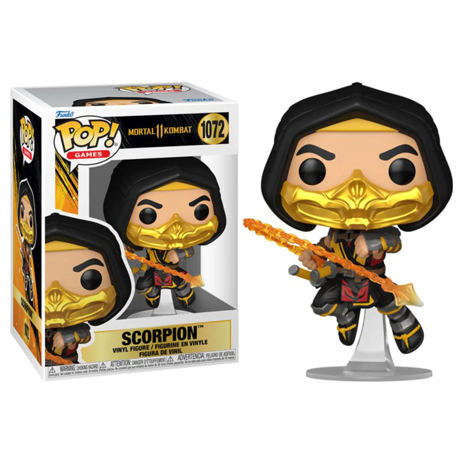 Funko POP! Games Scorpion Vinyl Figure (Mortal Kombat 11) (11 cm)