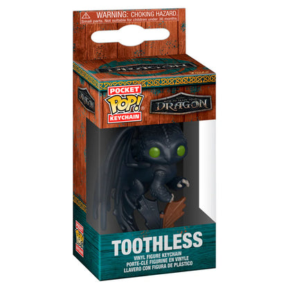 Funko POP! How to Train Your Dragon : Toothless Vinyl Keychain (10 cm)