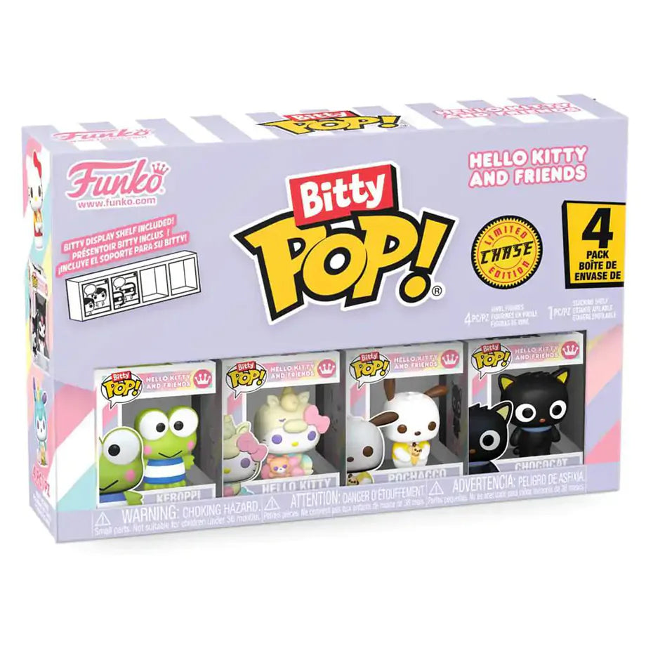 Funko Bitty POP! Sanrio Hello Kitty and Friends  4-Pack (Series 2)(2.3 cm)( Assorted)