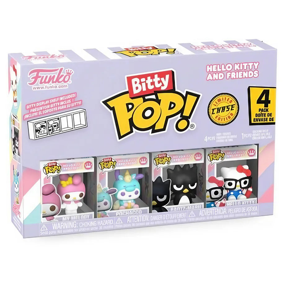 Funko Bitty POP! Sanrio Hello Kitty and Friends  4-Pack (Series 4) (2.3 cm)( Assorted)