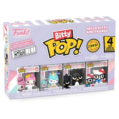 Funko Bitty POP! Sanrio Hello Kitty and Friends  4-Pack (Series 4) (2.3 cm)( Assorted)