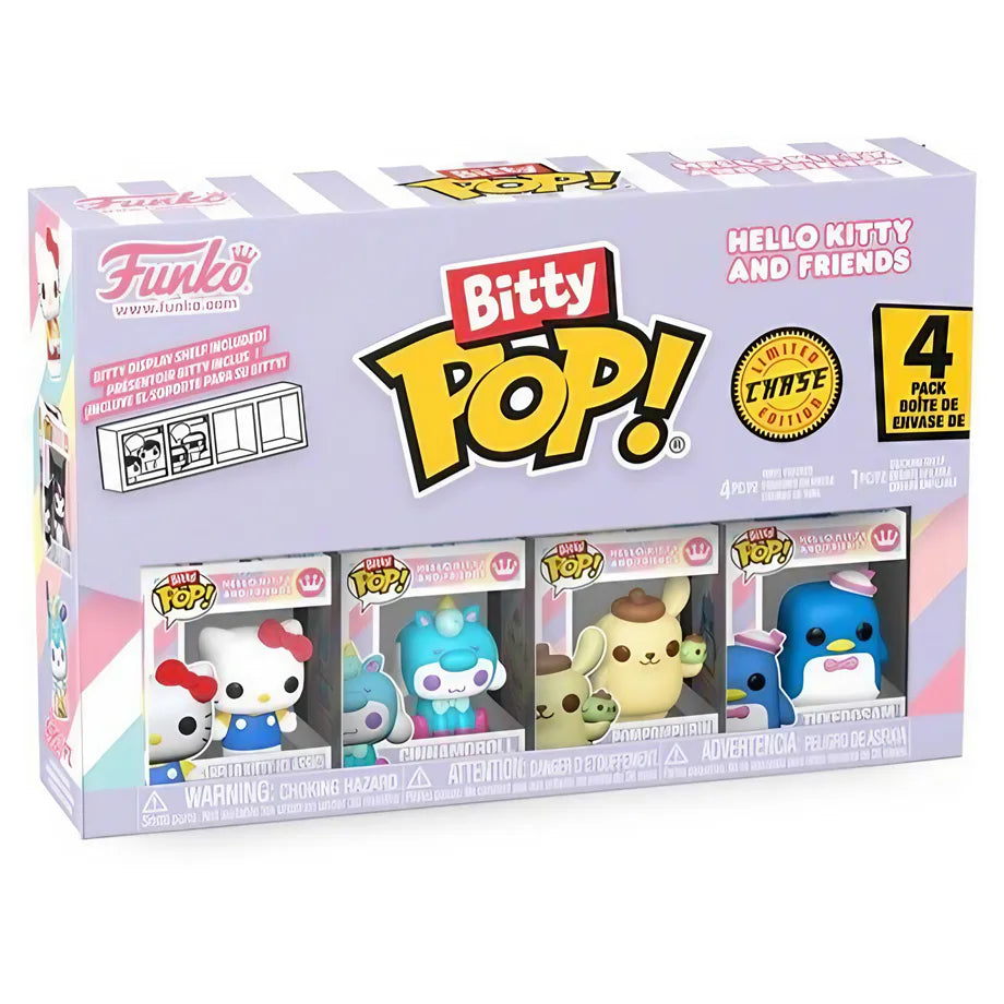 Funko Bitty POP! Sanrio Hello Kitty and Friends  4-Pack (Series 1) (2.3 cm)( Assorted)
