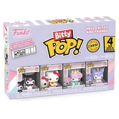 Funko Bitty POP! Sanrio Hello Kitty and Friends 4-Pack ( Series 3) (2.3 cm)( Assorted)