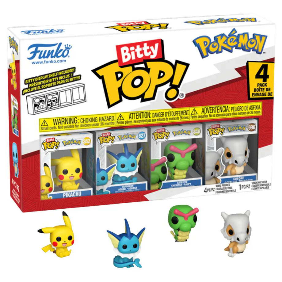 Funko Bitty POP! Pokémon  4-Pack (Series 1) (2.3 cm)