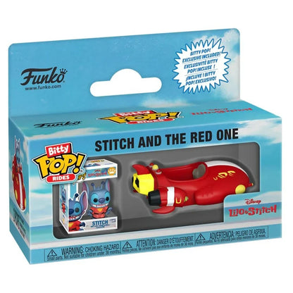 Funko Bitty POP! Rides Disney Lilo & Stitch Stitch and The Red One Vinyl Figures