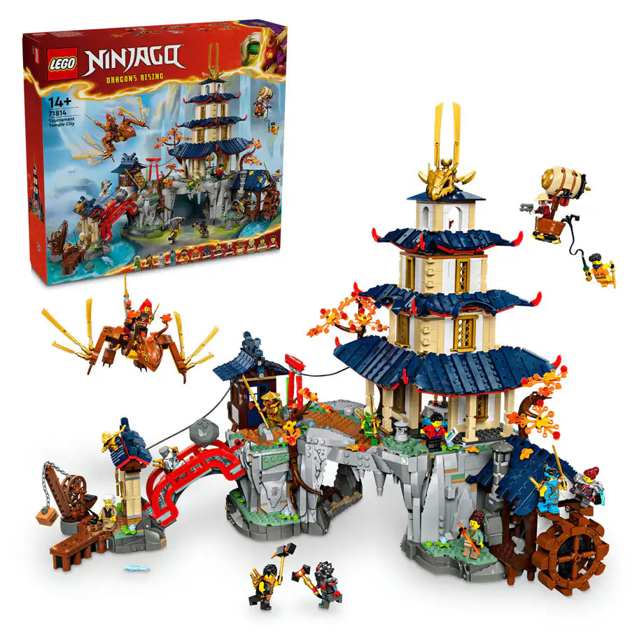 LEGO Ninjago Tournament Temple City Building Set (3,489 Pieces)