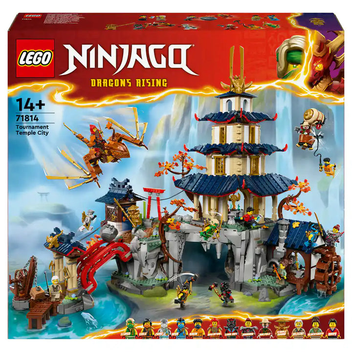 LEGO Ninjago Tournament Temple City Building Set (3,489 Pieces)