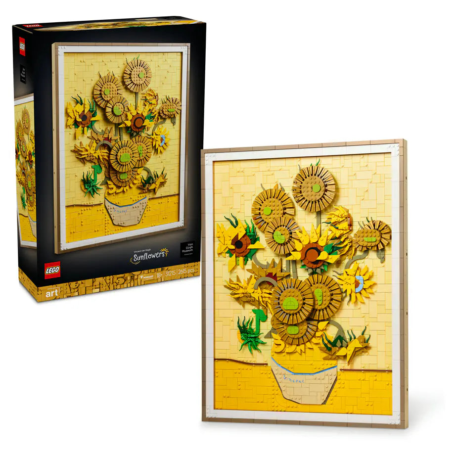 LEGO Art Vincent Van Gogh Sunflowers Building Set (2,615 Pieces)