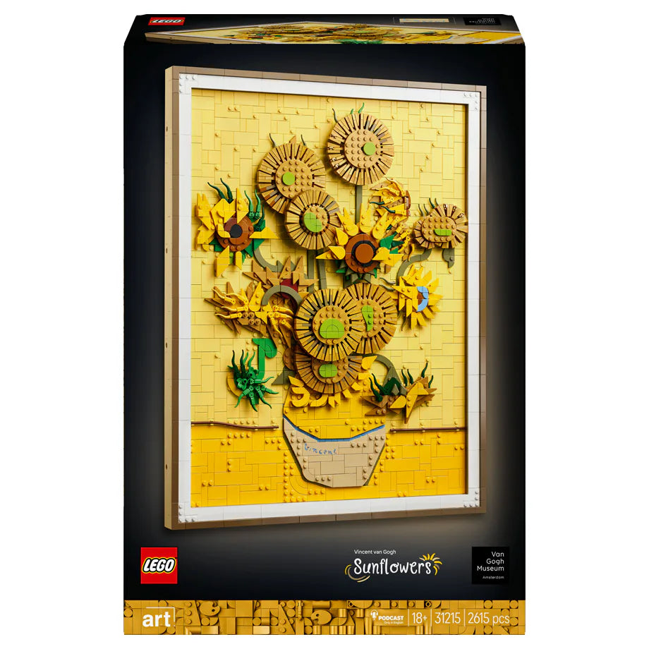 LEGO Art Vincent Van Gogh Sunflowers Building Set (2,615 Pieces)