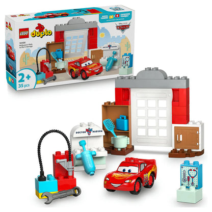 LEGO Duplo Disney Pixar Cars Mcqueen’S Visit To Doc’S Garage Building Set (35 Pieces)