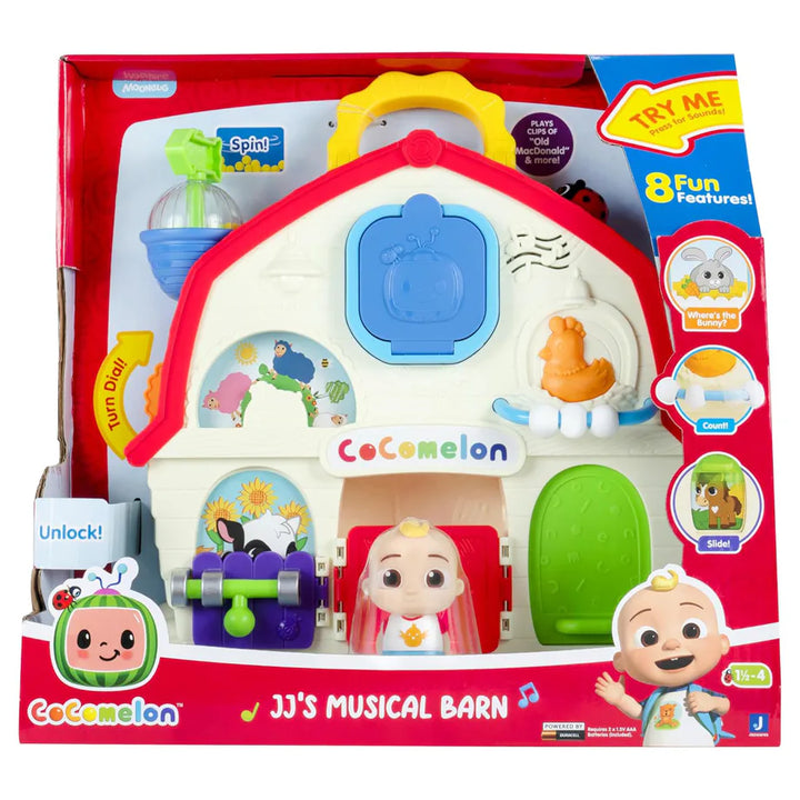 CoComelon JJ’s Musical Barn Playset