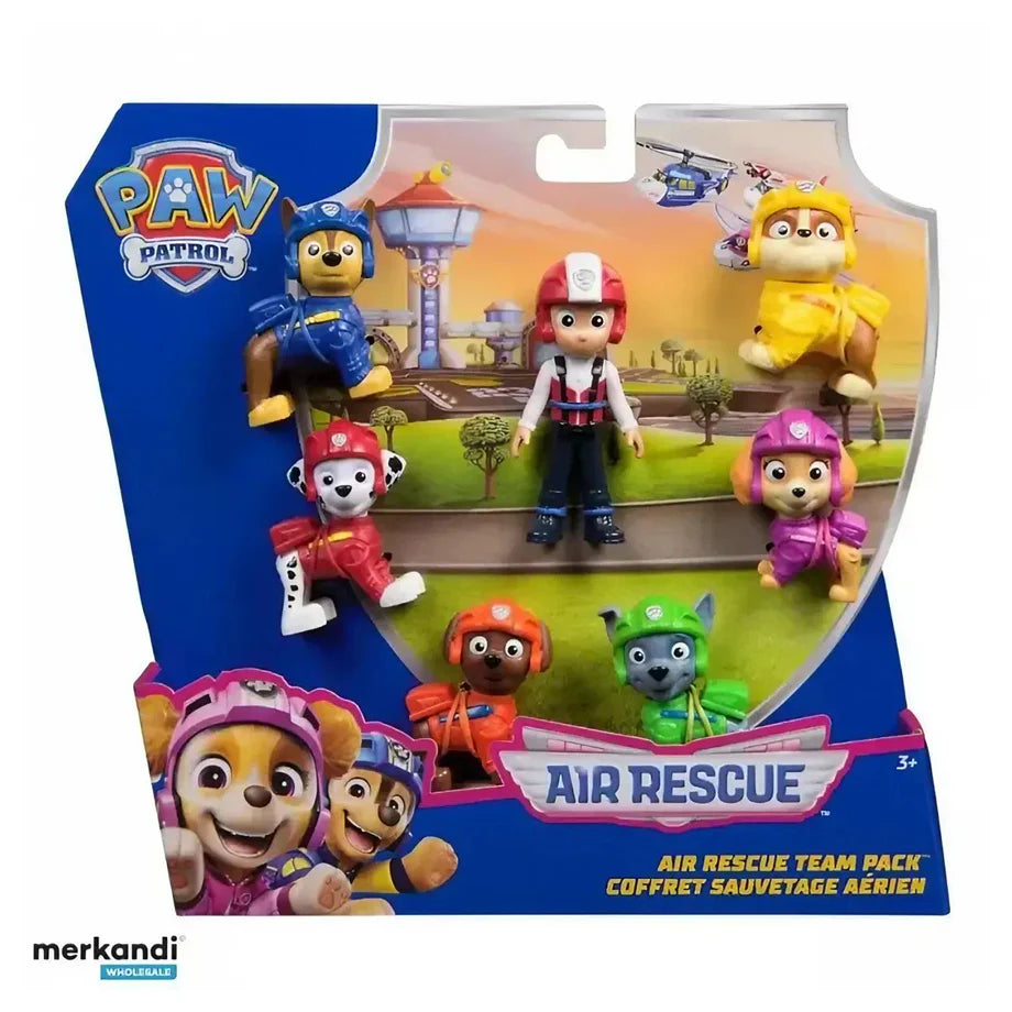 PAW Patrol Air Rescue Team Pack Figure Set (Pack of 7)
