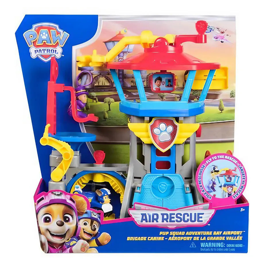 PAW Patrol Air Rescue Pup Squad Adventure Bay Airport Playset