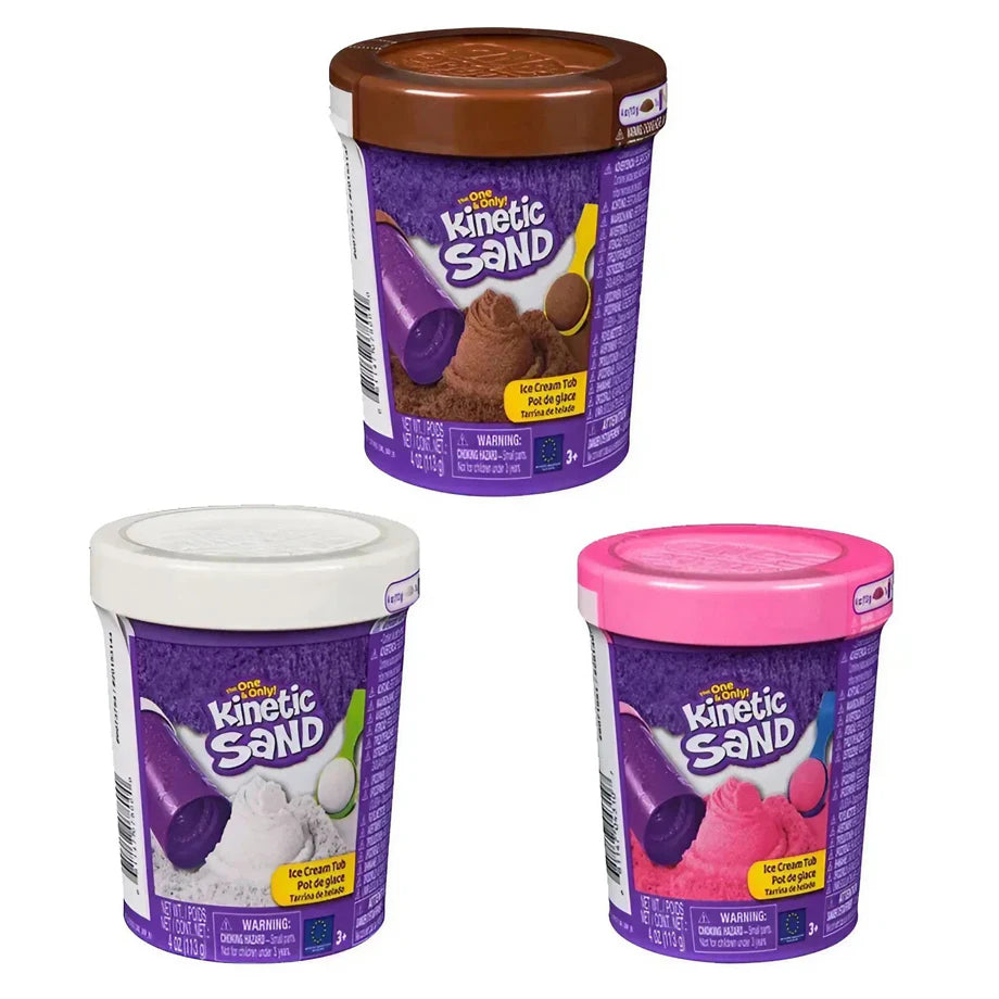 Kinetic Sand Ice Cream Tub 113 g (Assorted)