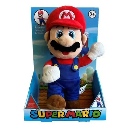 Simba Super Mario Poseable Mario Plush Toy (25 Cm)
