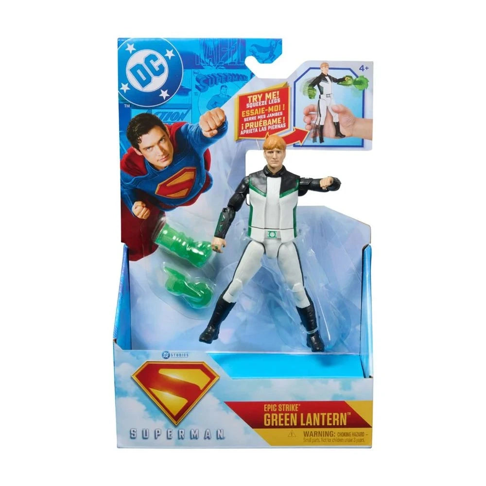 DC Superman Epic Strike Action Figure Pack (15.24 cm, Assorted)