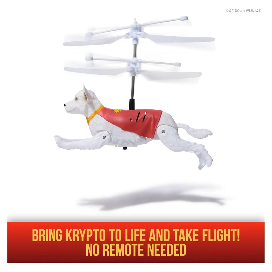 DC Superman Up In The Sky! Flying Krypto Toy (19.05 cm)