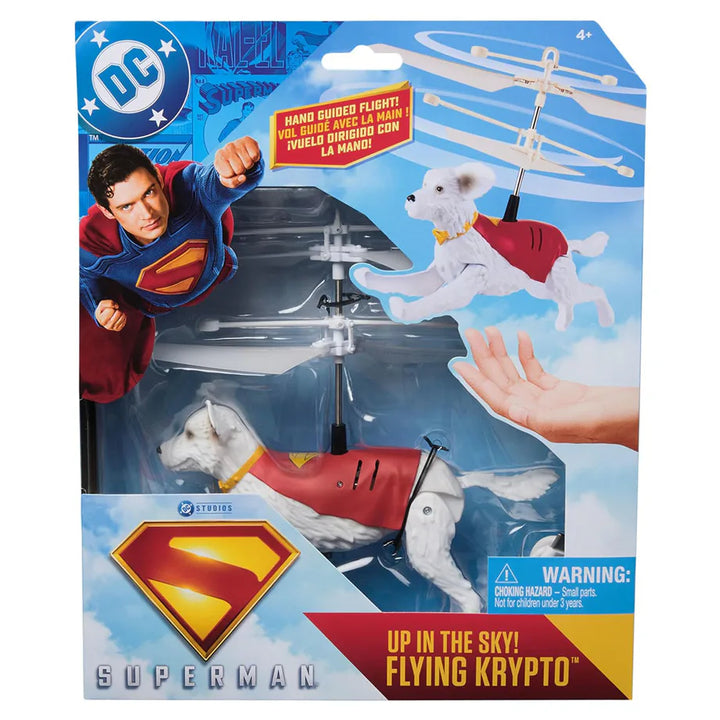 DC Superman Up In The Sky! Flying Krypto Toy (19.05 cm)