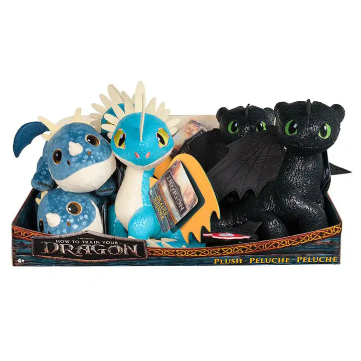 Spin Master How to Train Your Dragon Core Dragon Plush Toy  20.32 cm (Assorted)