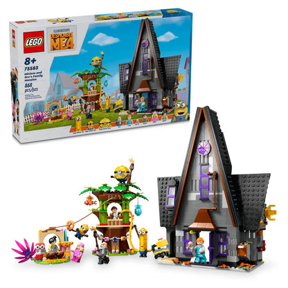 LEGO Despicable Me 4 Minions & Gru'S Family Mansion Building Set (868 Pieces)
