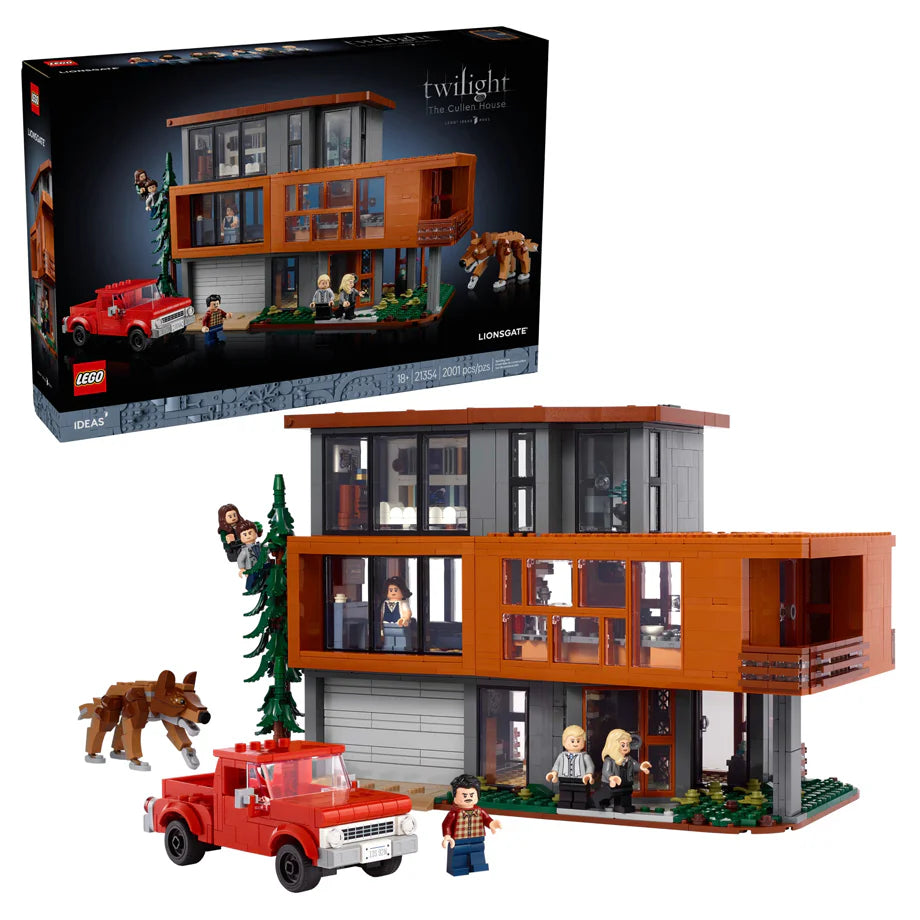 LEGO Ideas Twilight: The Cullen House Movie Memorabilia Building Set (2,001 Pieces)