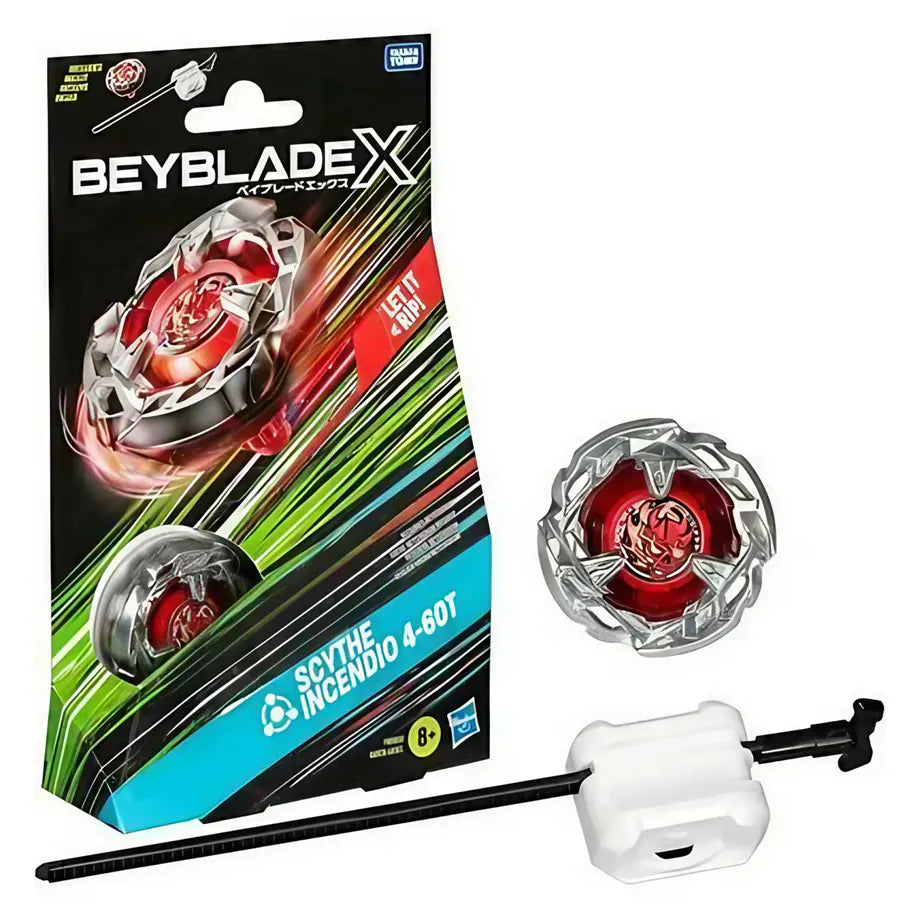 Beyblade X Scythe Incendio 4-60T Launcher Set