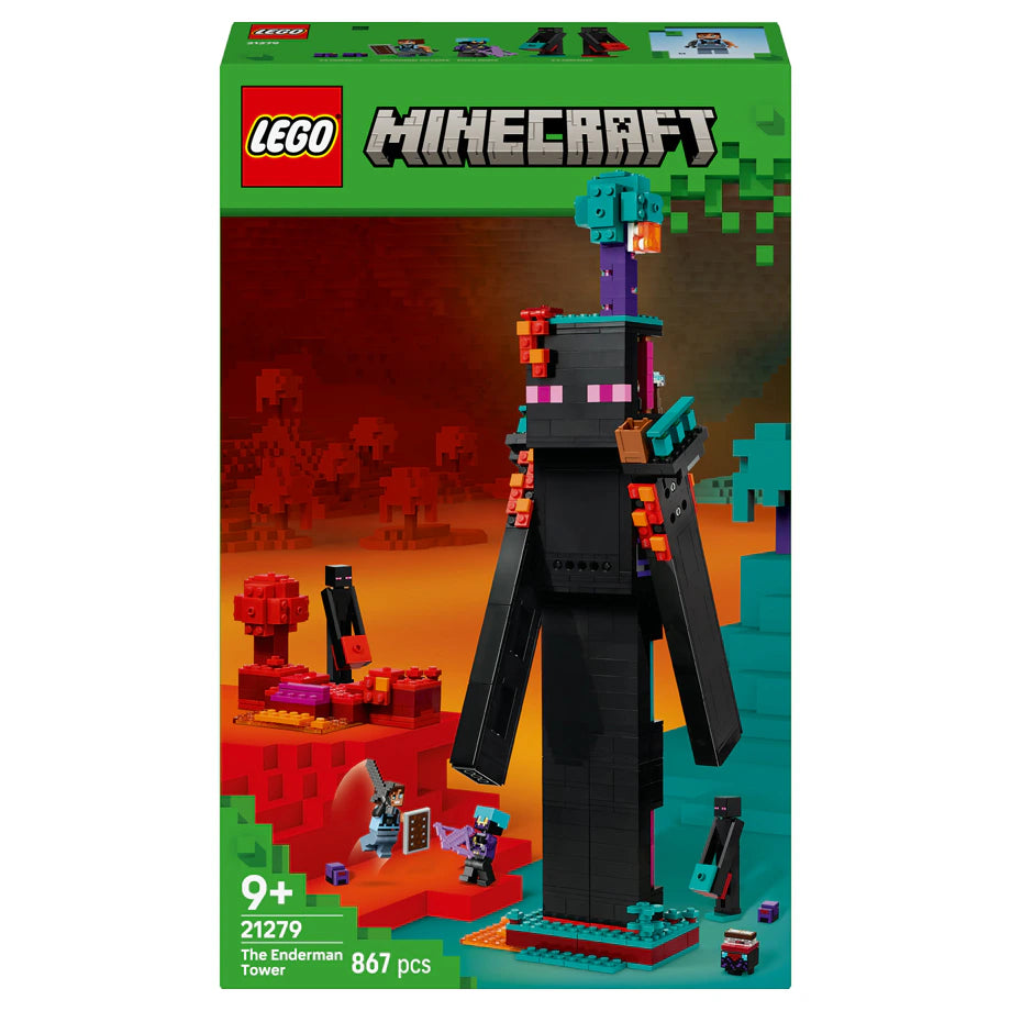 LEGO Minecraft The Enderman Tower Building Set (867 Pieces)