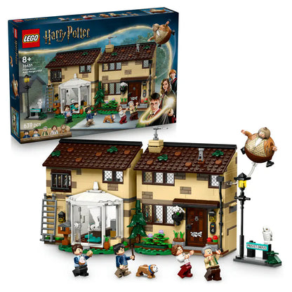 LEGO Harry Potter Privet Drive: Aunt Marge’S Visit Building Set (639 Pieces)