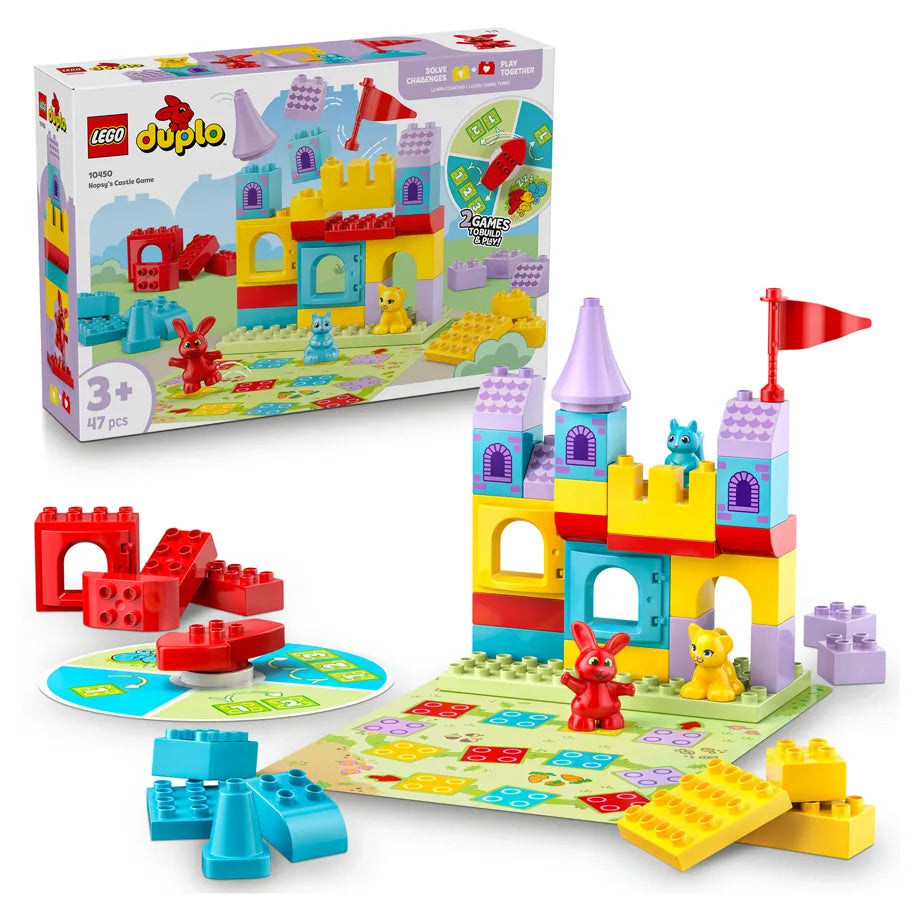 LEGO DUPLO Hopsy’s Castle Game 10450 Building Set (47 Pieces)