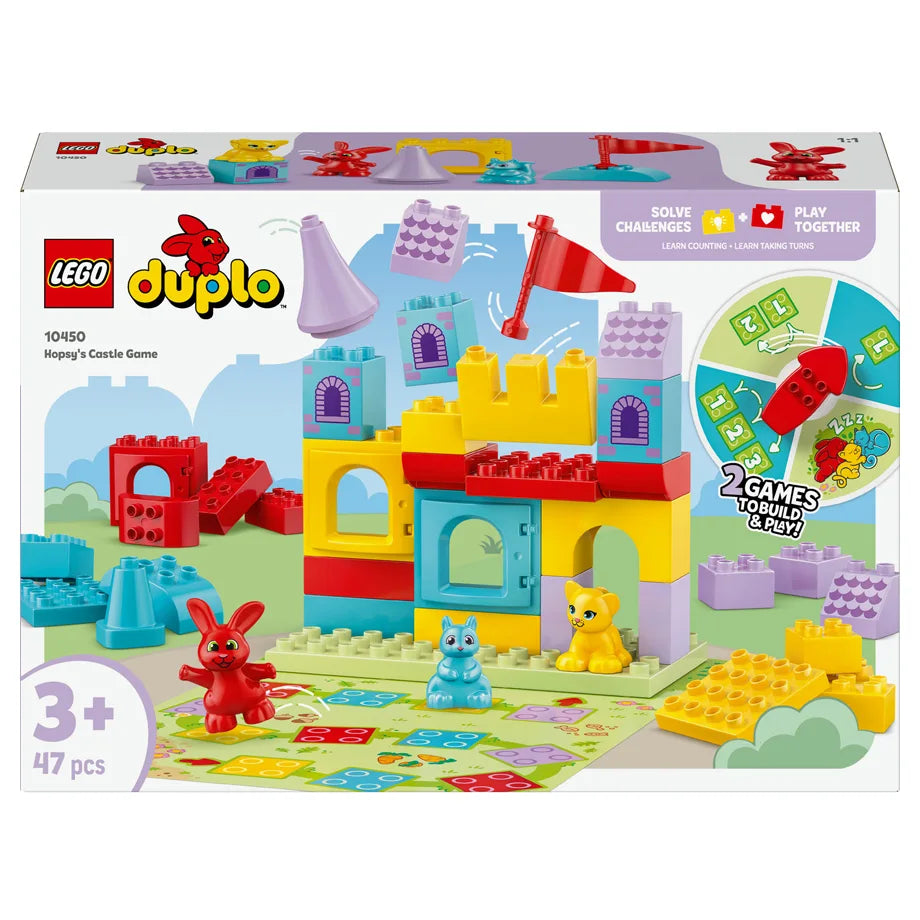 LEGO DUPLO Hopsy’s Castle Game 10450 Building Set (47 Pieces)