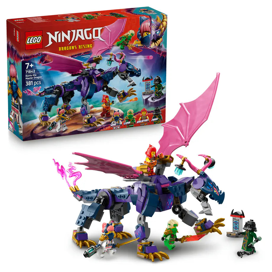 LEGO Ninjago Rontu The Master Dragon Building Set (381 Pieces)