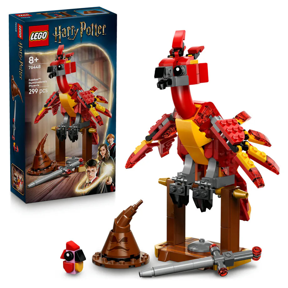 LEGO Harry Potter Fawkes Dumbledore’S Phoenix Building Set (299 Pieces)