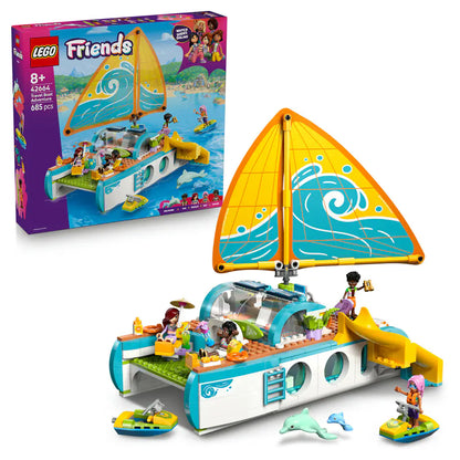 LEGO Friends Travel Boat Adventure Building Set (685 Pieces)