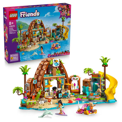 LEGO Friends Family Holiday Beach Resort Building Set (1,140 Pieces)