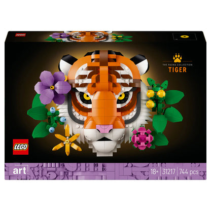 LEGO Art The Fauna Collection Tiger Building Set (744 Pieces)