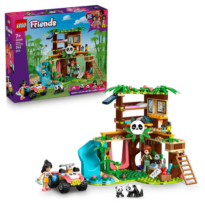 LEGO Friends Panda Sanctuary Animal Care Building Set (243 Pieces)