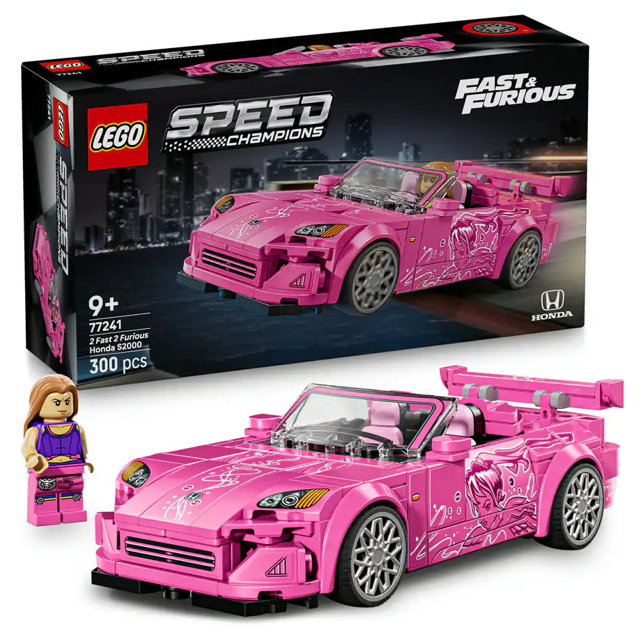 LEGO Speed Champions 2 Fast 2 Furious Honda Building Set (300 Pieces)