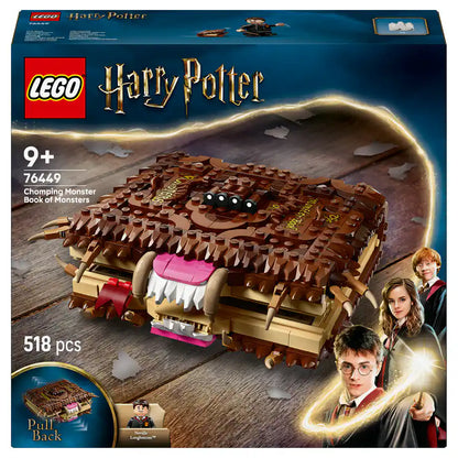 LEGO Harry Potter Chomping Monster Book Of Monsters Building Set (518 Pieces)