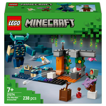 LEGO Minecraft The Warden Encounter Building Set (238 Pieces)
