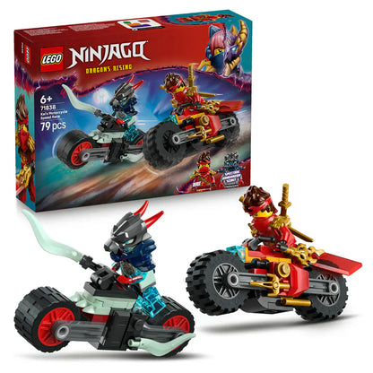 LEGO Ninjago Kai’S Motorcycle Speed Race Building Set (79 Pieces)