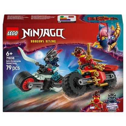 LEGO Ninjago Kai’S Motorcycle Speed Race Building Set (79 Pieces)
