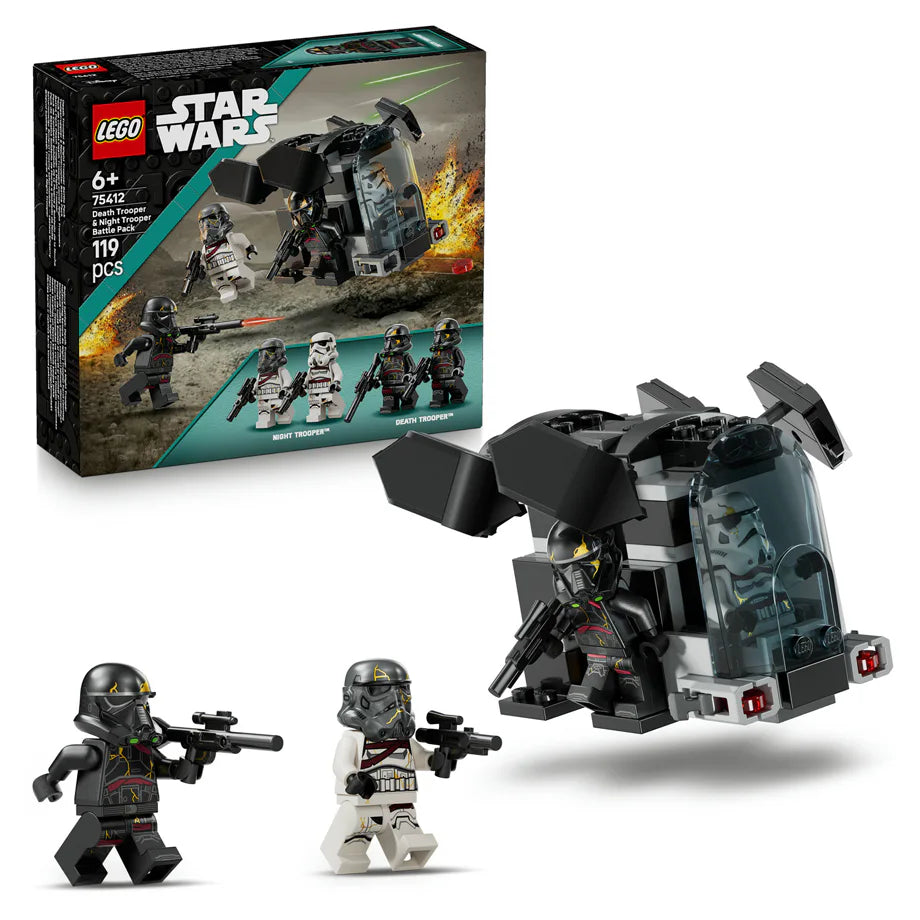 LEGO Star Wars Death Trooper & Night Trooper Battle Pack Building Set (119 Pieces)