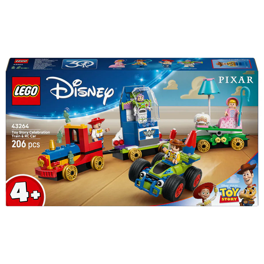 LEGO Disney Pixar’S Toy Story Celebration Train & Rc Car Building Set (206 Pieces)