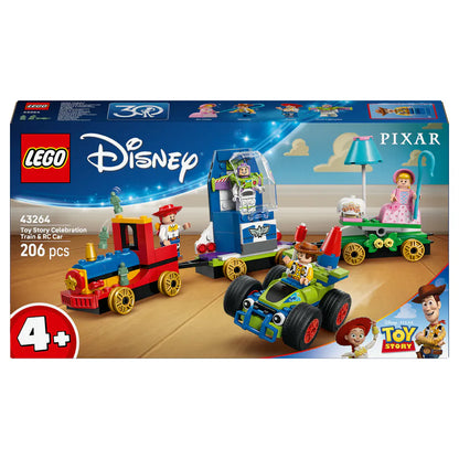LEGO Disney Pixar’S Toy Story Celebration Train & Rc Car Building Set (206 Pieces)