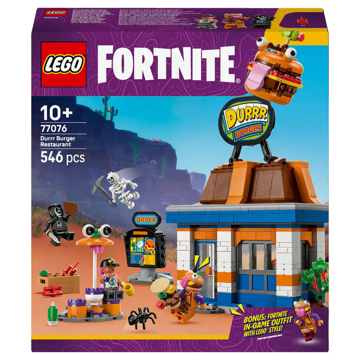LEGO Fortnite Durrr Burger Restaurant Building Set (546 Pieces)