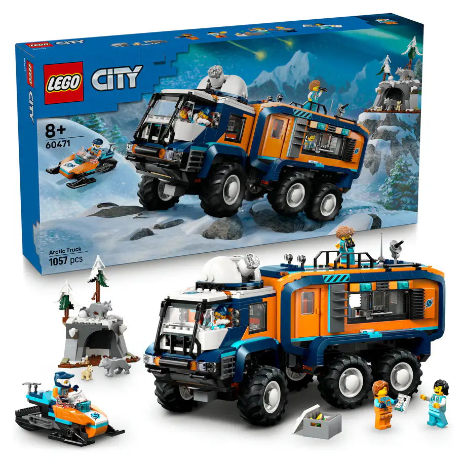 LEGO City Arctic Explorer Science Lab Truck Building Set (1,064 Pieces)
